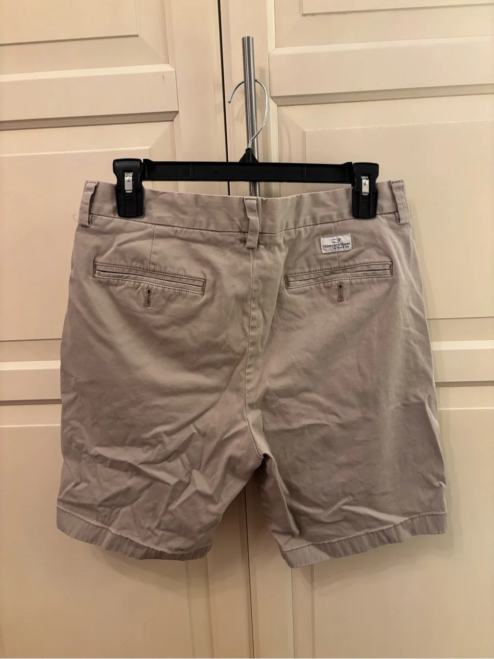 Vineyard Vines Men’s Stretch Chino Shorts Khaki Size 30 Cotton Spandex